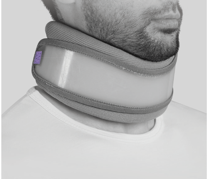 گردنبند طبی نیمه سخت ریجید با فرم پلی اتیلن ورنا