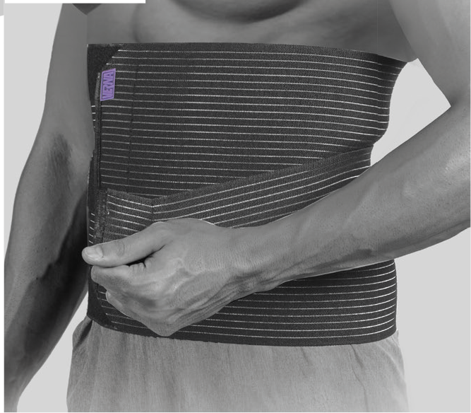 شکم بند تنفسی با کش دبل ورنا