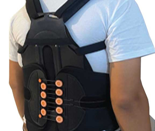 بریس توراکولومبوساکرال سخت اکسپرت با فشار قابل تنظیم قرقره ای 1:6 (TLSO) CURED