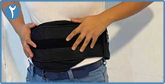 بریس توراکولومبوساکرال سخت اکسپرت با فشار قابل تنظیم قرقره ای 1:6 (TLSO) CURED