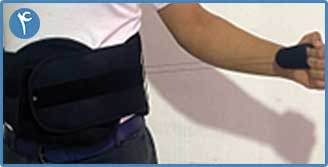 بریس توراکولومبوساکرال سخت اکسپرت با فشار قابل تنظیم قرقره ای 1:6 (TLSO) CURED