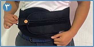 بریس لومبوساکرال سخت اکسپرت با فشار قابل تنظیم قرقره ای 1:6 (LSO) CURED