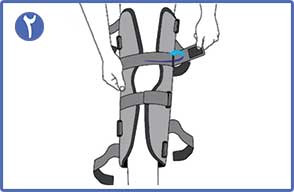 بیحرکت کننده زانو با پد کشکک CURED