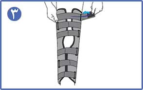 بیحرکت کننده زانو با پد کشکک CURED