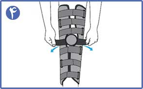 بیحرکت کننده زانو با پد کشکک CURED