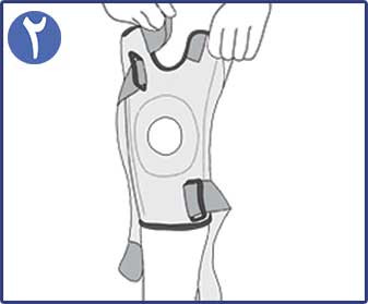 تثبیت کننده زانو چهار فنره نئوپرنی CURED