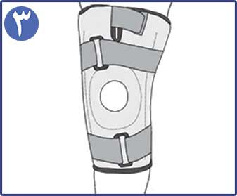 تثبیت کننده زانو چهار فنره نئوپرنی CURED