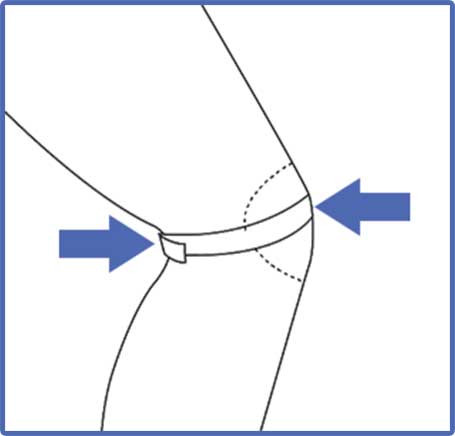 تثبیت کننده زانو چهار فنره نئوپرنی CURED