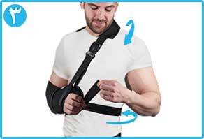 ثابت کننده شانه و بازو(با استرپ کمری ثابت کننده) Cured