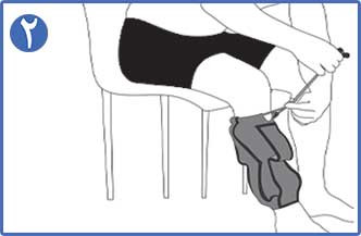 ساق بند هیدروتراپی(جوراب مقاومتی آبی) CURED