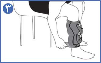 ساق بند هیدروتراپی(جوراب مقاومتی آبی) CURED