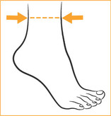 قوزک بند نئوپرنی (جلوباز آتل دار با کش لیگامانی) CURED