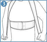 کتف قوزبند آتل دار نئوپرنی Cured