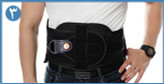 کمربند اکسپرت لومبوساکرال سخت با فشار قابل تنظیم قرقره ای 1:6 CURED 23/30cm