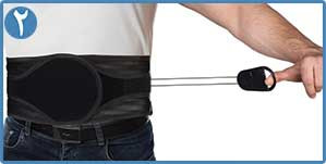 کمربند پروفشنال لومبوساکرال 23/30با فشار قابل تنظیم قرقره ای 1:6 CURED