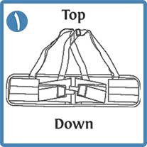 کمربند کار با استرپ شانه ای الاستیک CURED