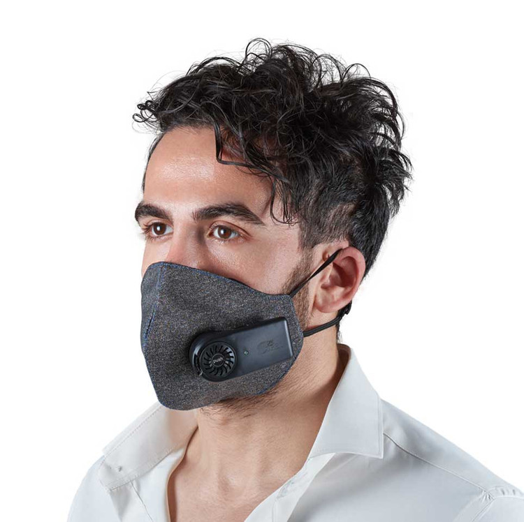 ماسک الکترونیکی فن دار N95 CURED